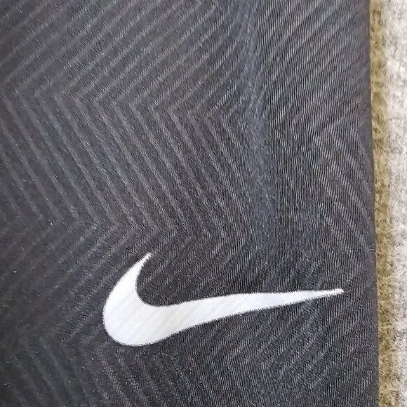 Nike Pro Compression Leggings Mens XL Black Chevron Print Full Length 25" - Picture 2 of 13